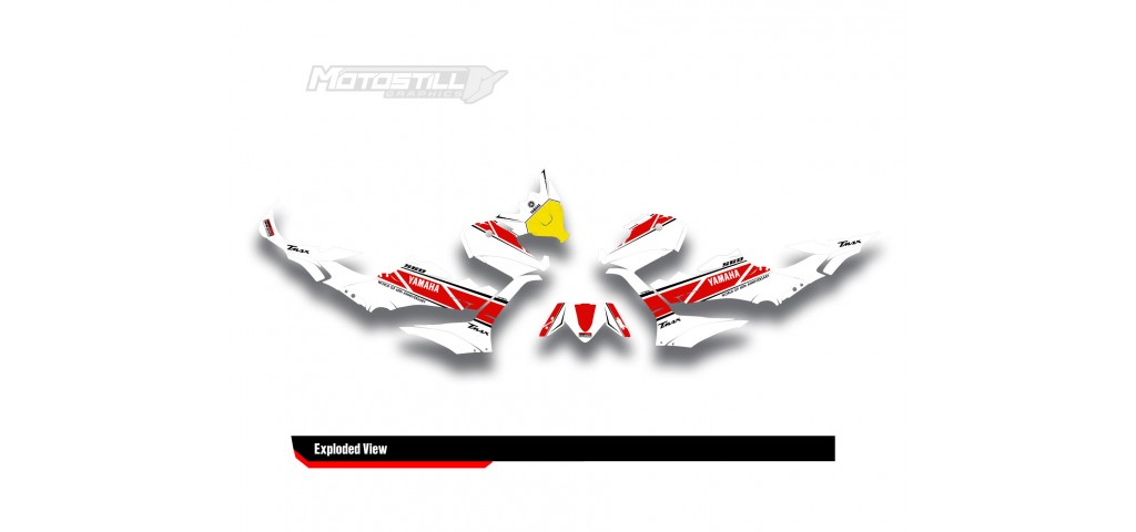 YAMAHA TMAX GRAPHIC STICKER SET - DECAL KIT