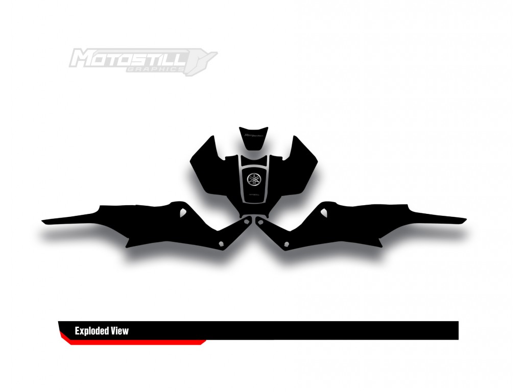 YAMAHA XMAX GRAPHIC STICKER SET - DECAL KIT