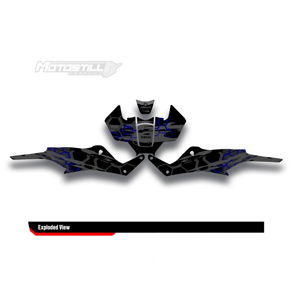 YAMAHA X MAX GRAPHIC PROTECTION GRPHIC KIT
