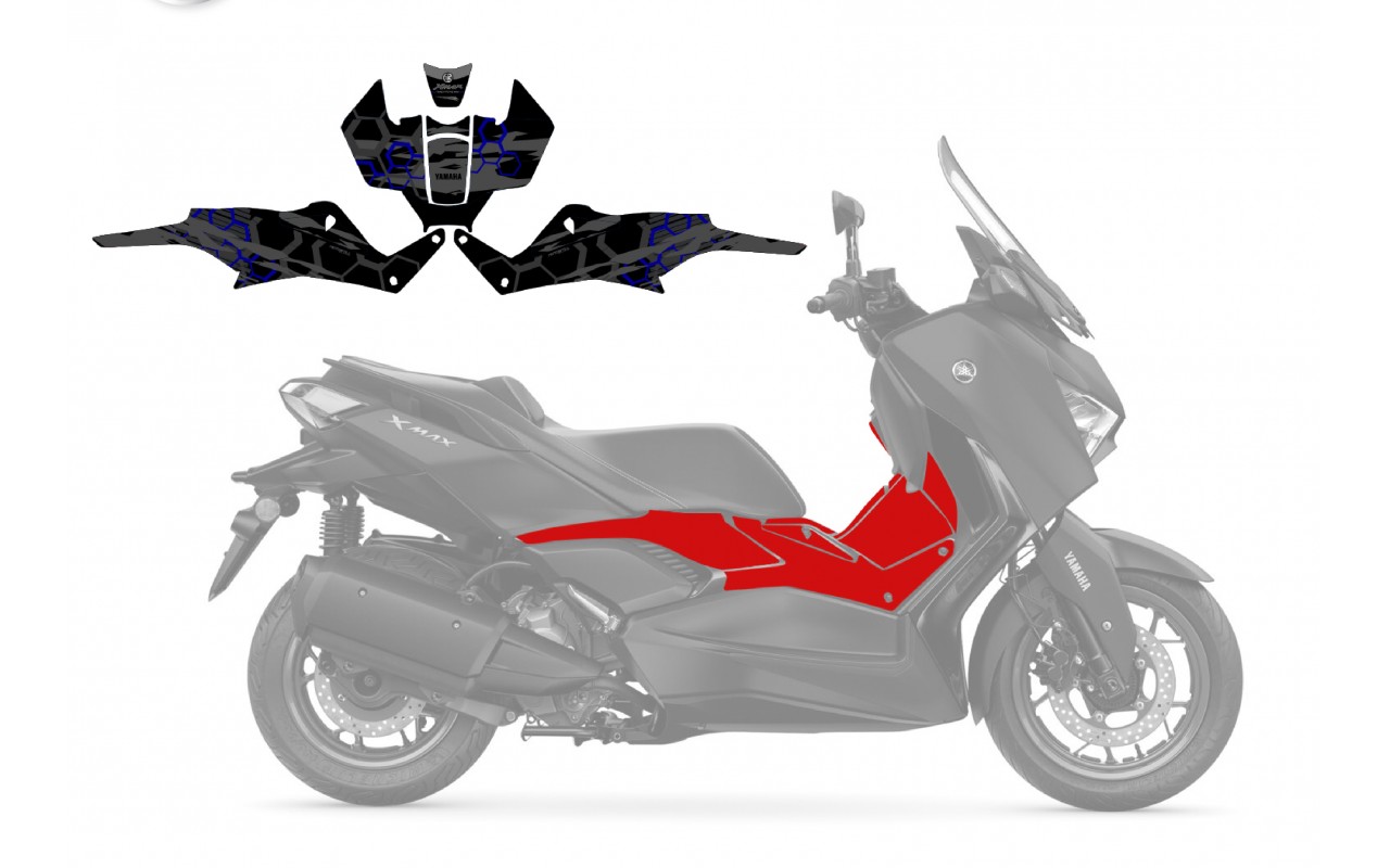 YAMAHA XMAX GRAPHIC STICKER SET - DECAL KIT