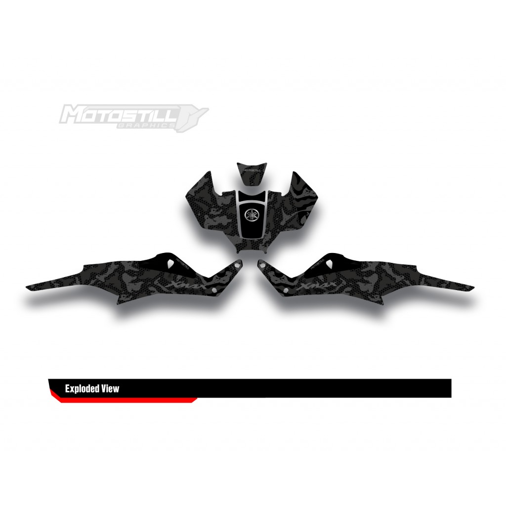 YAMAHA X MAX GRAPHIC PROTECTION GRPHIC KIT