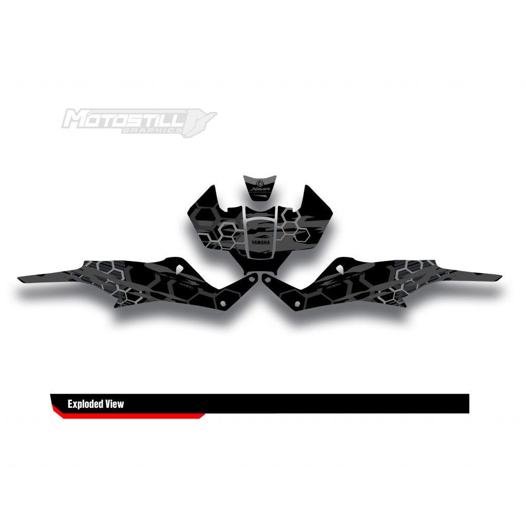 YAMAHA X MAX GRAPHIC PROTECTION GRPHIC KIT