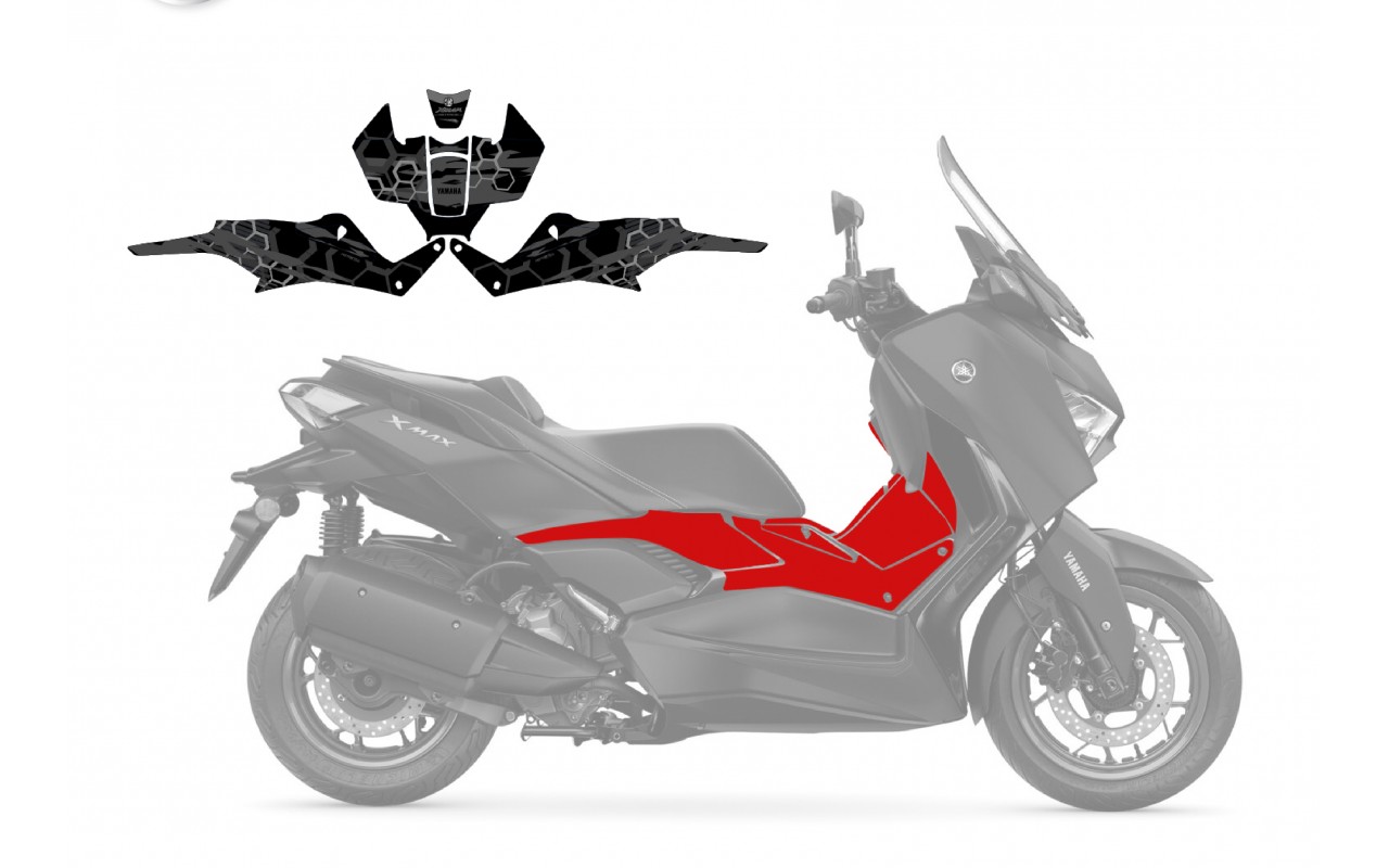 YAMAHA XMAX GRAPHIC STICKER SET - DECAL KIT