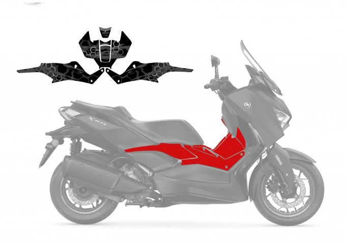 YAMAHA XMAX GRAPHIC STICKER SET - DECAL KIT