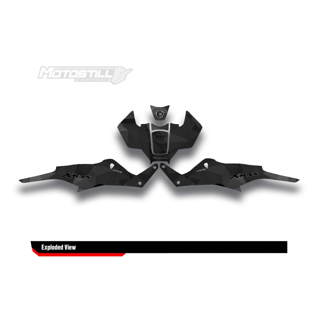 YAMAHA X MAX GRAPHIC PROTECTION GRPHIC KIT