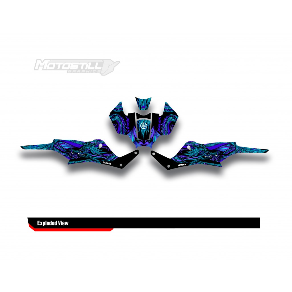 YAMAHA X MAX GRAPHIC PROTECTION GRPHIC KIT