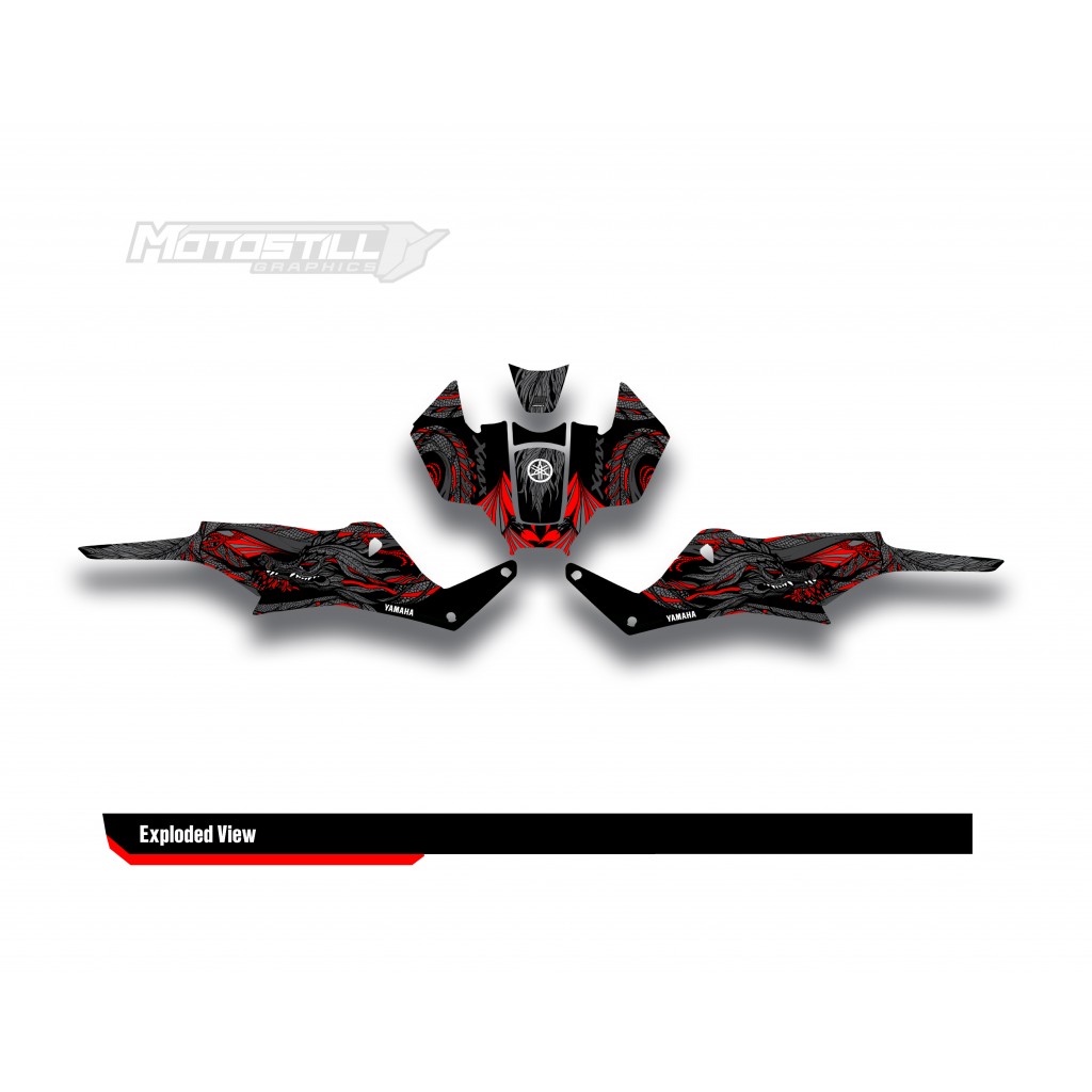 YAMAHA X MAX GRAPHIC PROTECTION GRPHIC KIT