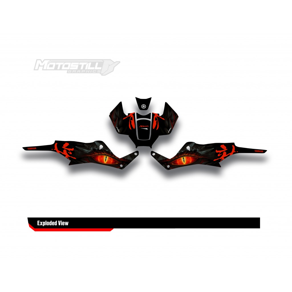 YAMAHA X MAX GRAPHIC PROTECTION GRPHIC KIT