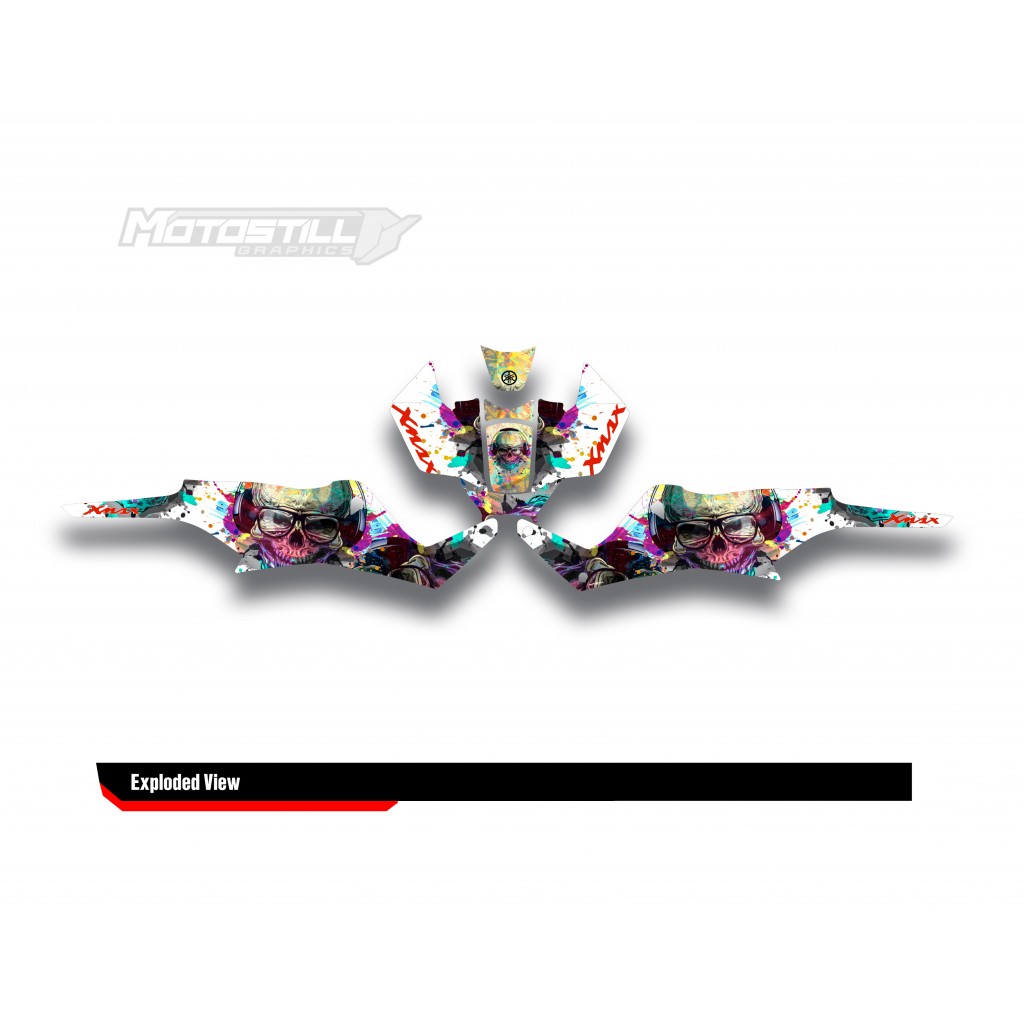 YAMAHA X MAX GRAPHIC PROTECTION GRPHIC KIT