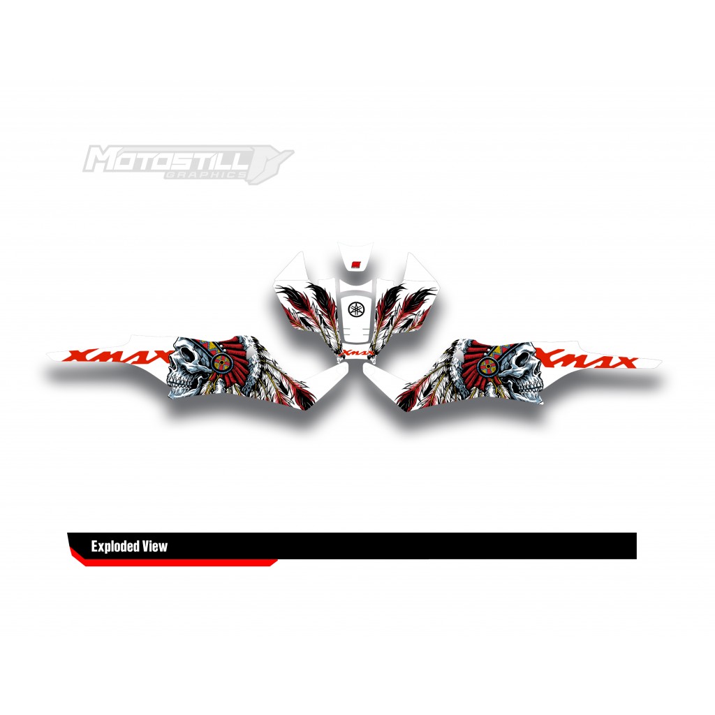 YAMAHA X MAX GRAPHIC PROTECTION GRPHIC KIT