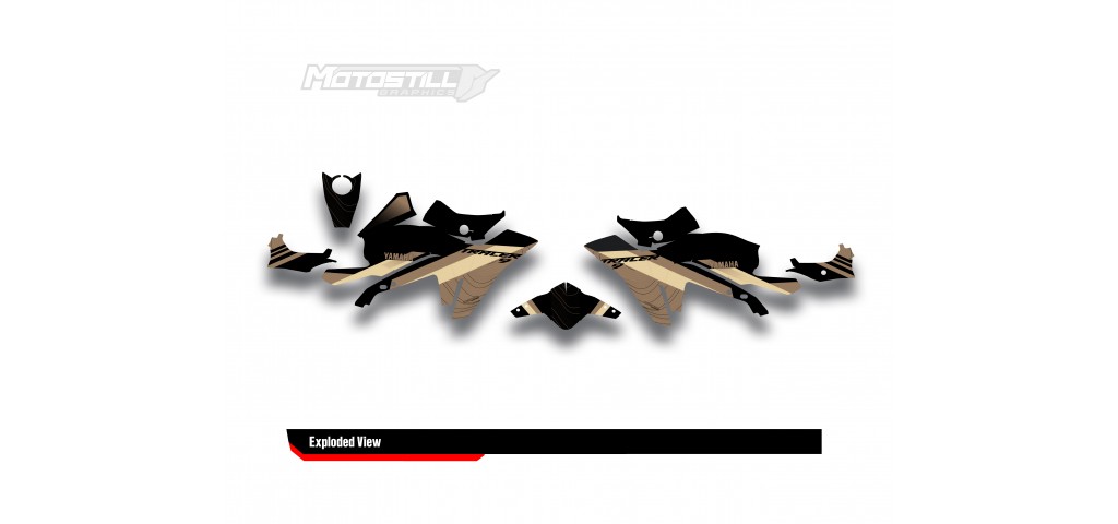 Yamaha Tracer 9 / GT / GT+ - 2021 - 2024  Graphic Set - Decal  Kit 