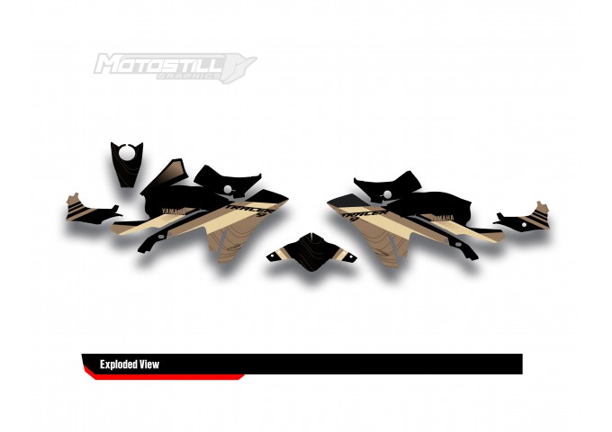 Yamaha Tracer 9 / GT / GT+ - 2021 - 2024  Graphic Set - Decal  Kit 