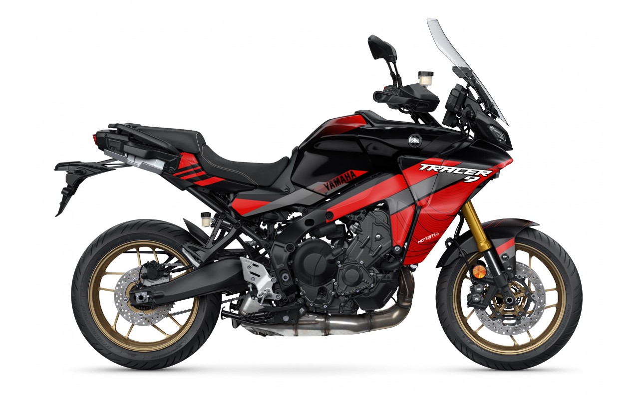 Yamaha Tracer 9 / GT / GT+ - 2021 - 2024  Graphic Set - Decal  Kit 