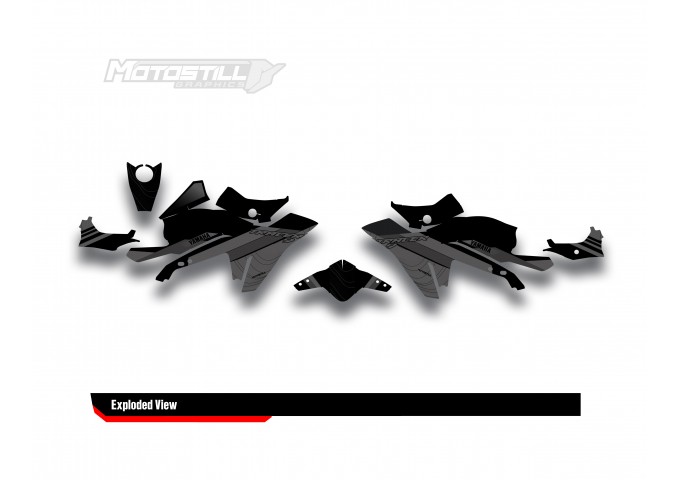 Yamaha Tracer 9 / GT / GT+ - 2021 - 2024  Graphic Set - Decal  Kit 