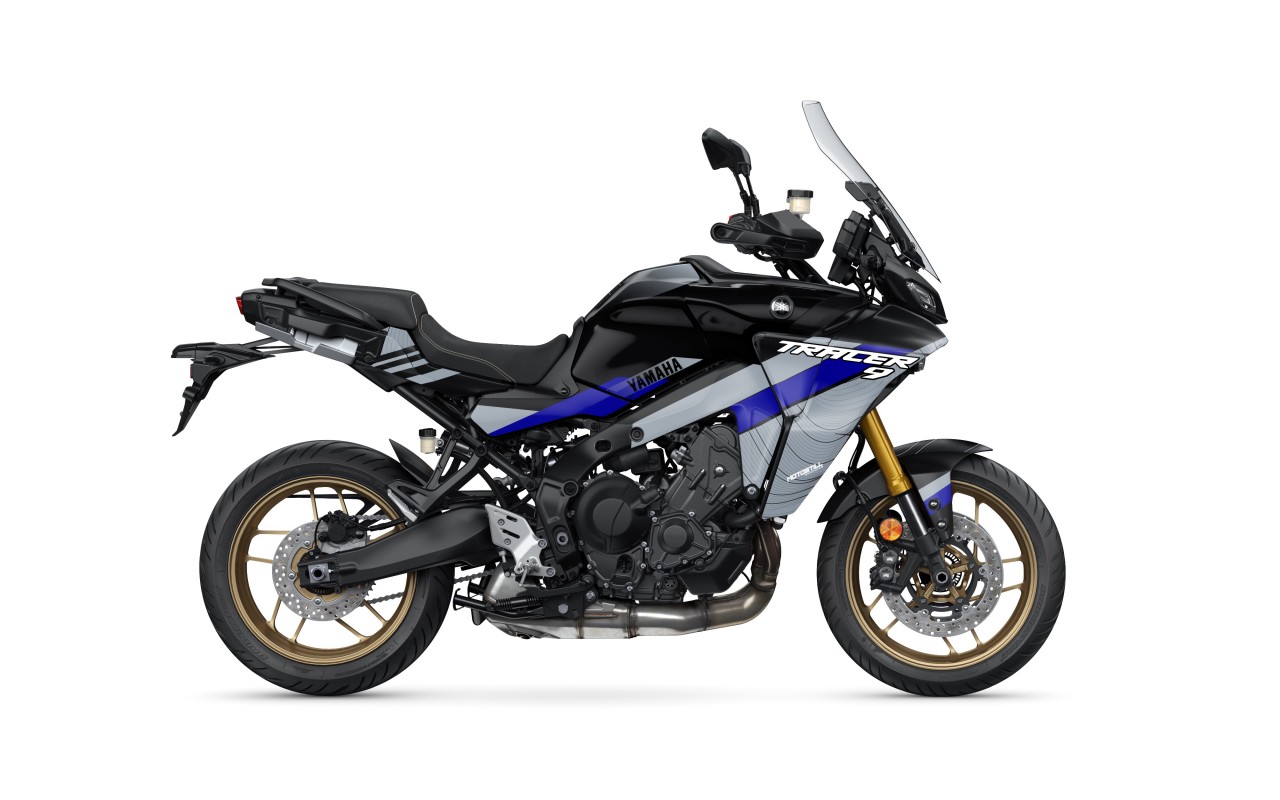Yamaha Tracer 9 / GT / GT+ - 2021 - 2024  Graphic Set - Decal  Kit 