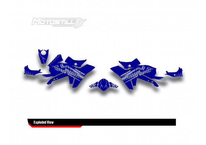 Yamaha Tracer 9 / GT / GT+ - 2021 - 2024  Graphic Set - Decal  Kit 