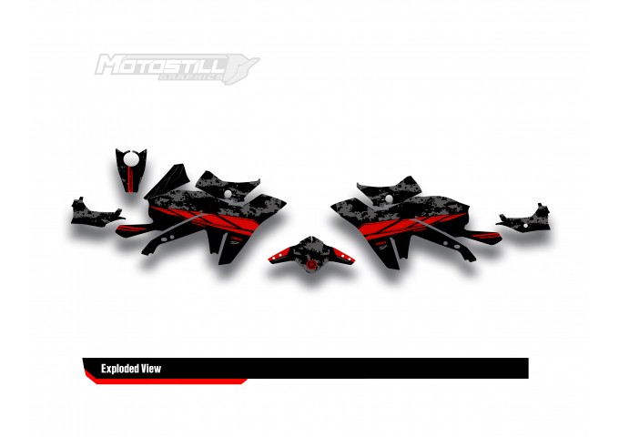 Yamaha Tracer 9 / GT / GT+ - 2021 - 2024  Graphic Set - Decal  Kit 