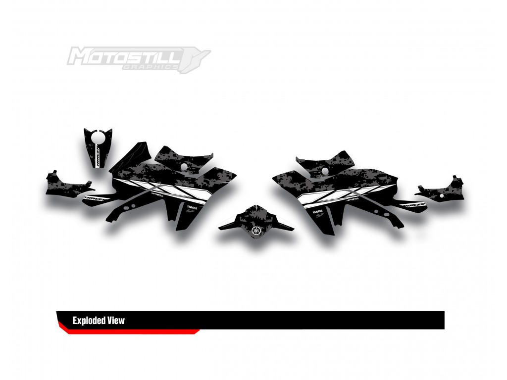 Yamaha Tracer 9 / GT / GT+ - 2021 - 2024  Graphic Set - Decal  Kit 