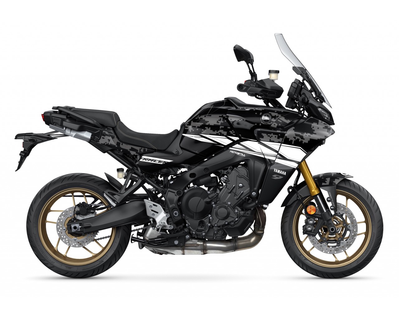 Yamaha Tracer 9 / GT / GT+ - 2021 - 2024  Graphic Set - Decal  Kit 