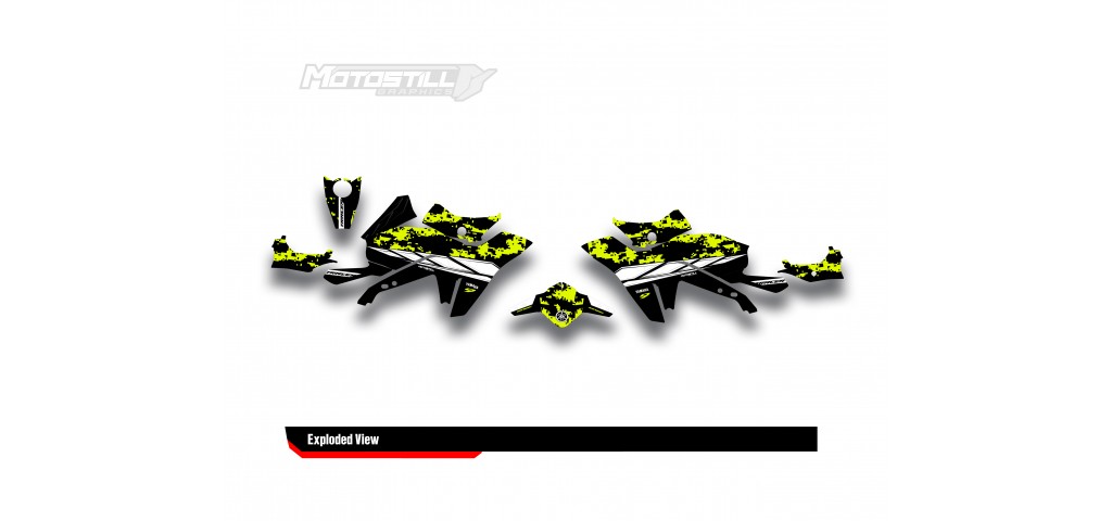 Yamaha Tracer 9 / GT / GT+ - 2021 - 2024  Graphic Set - Decal  Kit 