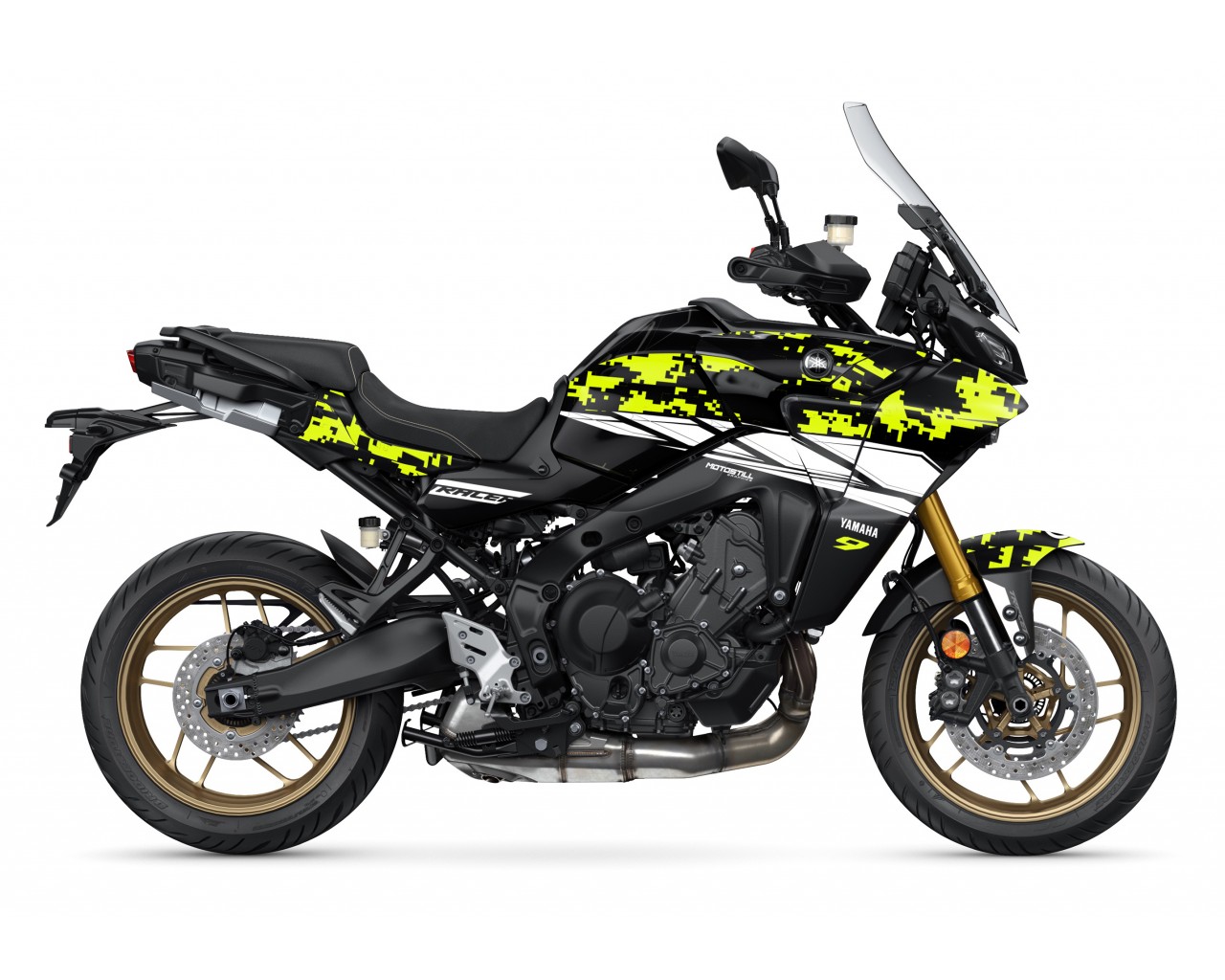 Yamaha Tracer 9 / GT / GT+ - 2021 - 2024  Graphic Set - Decal  Kit 