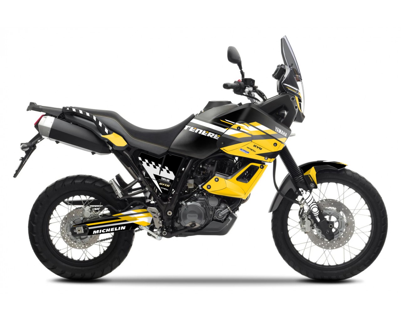 Yamaha Tenere 660 XT Graphic Set - Decal  Kit  Yamaha Tenere 660 XT Graphic Set - Decal  Kit