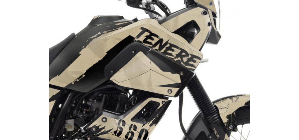 Yamaha Tenere 660 XT Graphic Set - Decal  Kit  Yamaha Tenere 660 XT Graphic Set - Decal  Kit