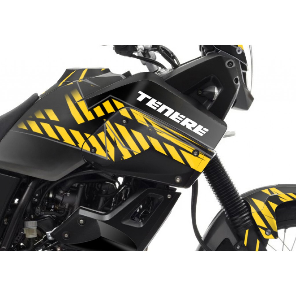 Yamaha Tenere 660 XT Graphic Set - Decal  Kit  Yamaha Tenere 660 XT Graphic Set - Decal  Kit