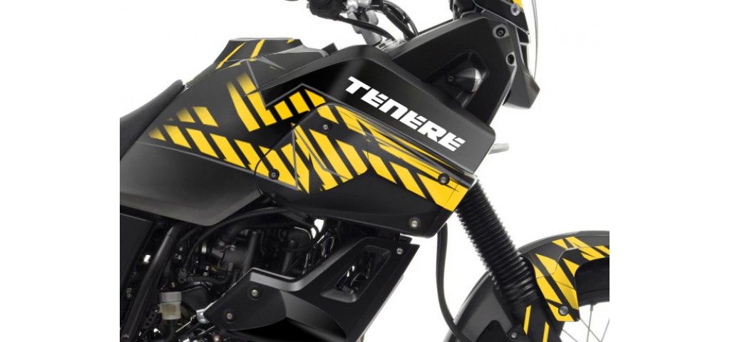 Yamaha Tenere 660 XT Graphic Set - Decal  Kit  Yamaha Tenere 660 XT Graphic Set - Decal  Kit