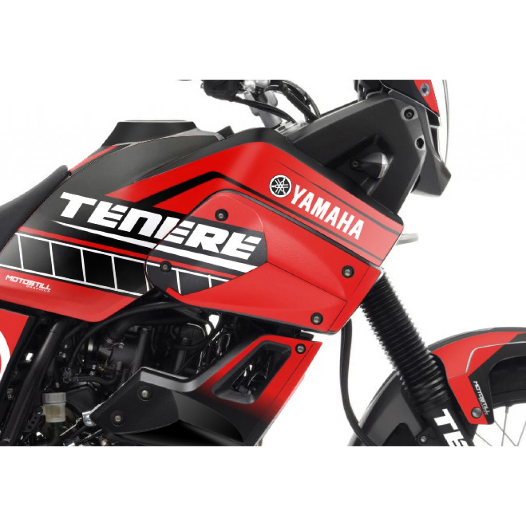 Yamaha Tenere 660 XT Graphic Set - Decal  Kit  Yamaha Tenere 660 XT Graphic Set - Decal  Kit