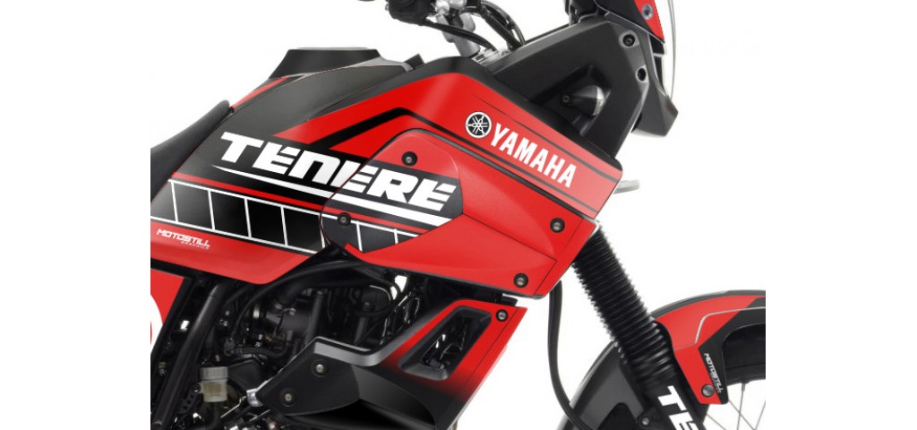 Yamaha Tenere 660 XT Graphic Set - Decal  Kit  Yamaha Tenere 660 XT Graphic Set - Decal  Kit