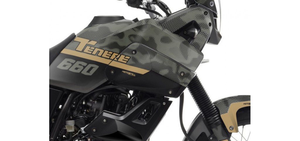 Yamaha Tenere 660 XT Graphic Set - Decal  Kit  Yamaha Tenere 660 XT Graphic Set - Decal  Kit