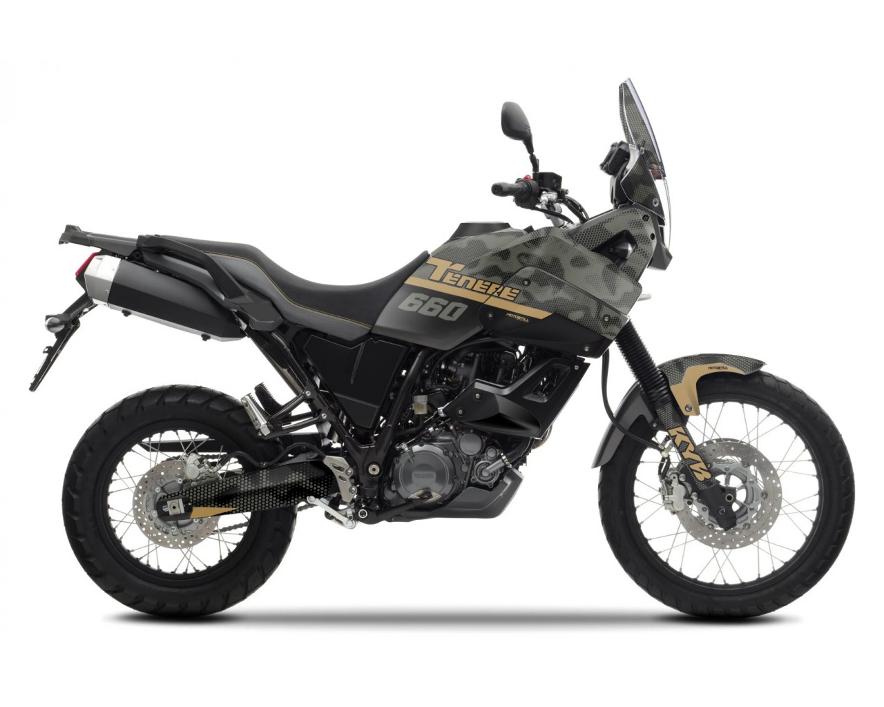 Yamaha Tenere 660 XT Graphic Set - Decal  Kit  Yamaha Tenere 660 XT Graphic Set - Decal  Kit