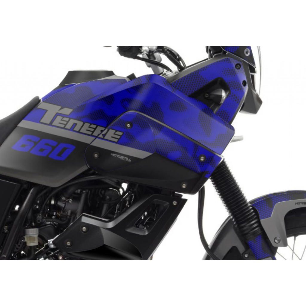Yamaha Tenere 660 XT Graphic Set - Decal  Kit  Yamaha Tenere 660 XT Graphic Set - Decal  Kit