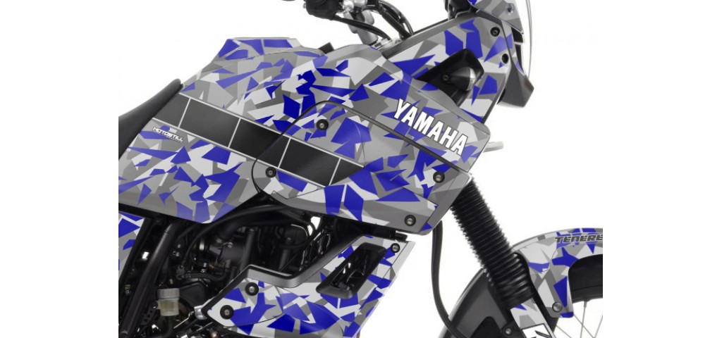 Yamaha Tenere 660 XT Graphic Set - Decal  Kit  Yamaha Tenere 660 XT Graphic Set - Decal  Kit