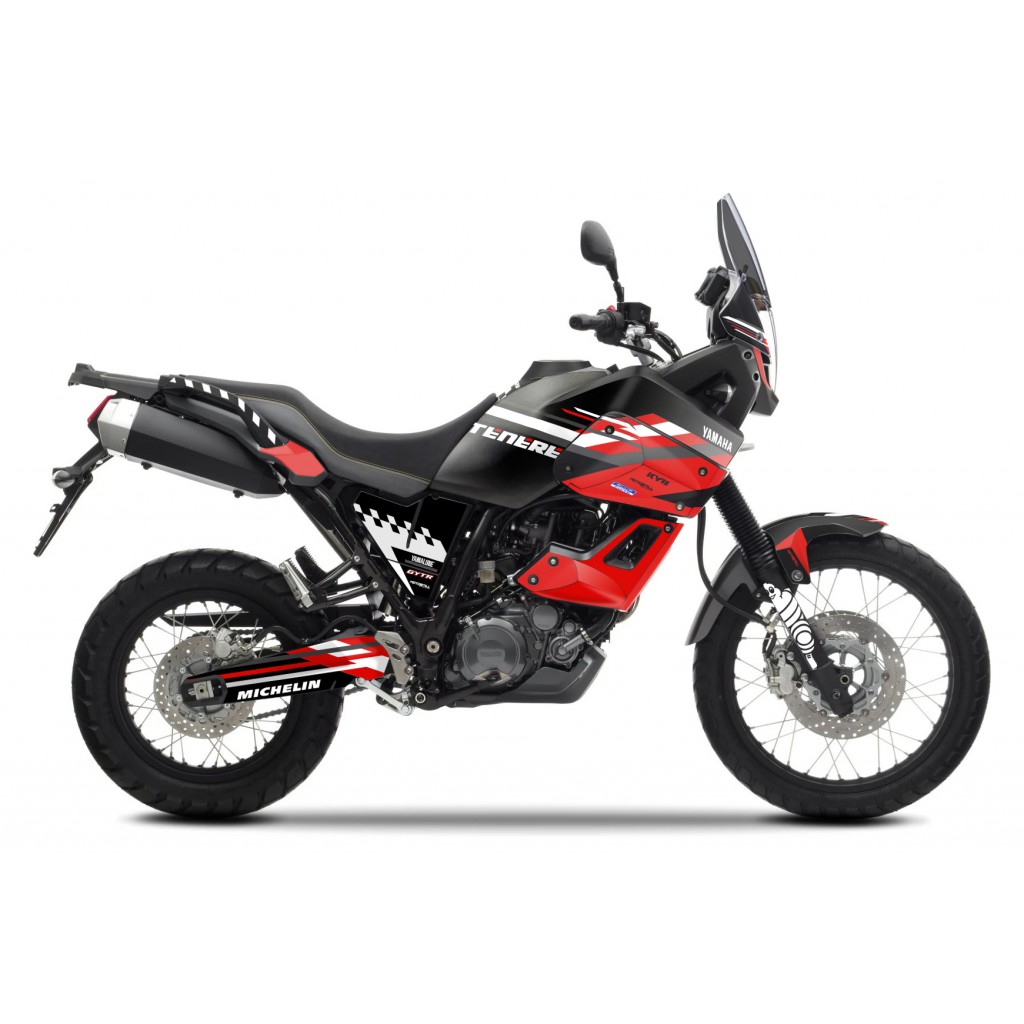 Yamaha Tenere 660 XT Graphic Set - Decal  Kit  Yamaha Tenere 660 XT Graphic Set - Decal  Kit