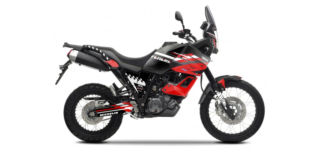 Yamaha Tenere 660 XT Graphic Set - Decal  Kit  Yamaha Tenere 660 XT Graphic Set - Decal  Kit