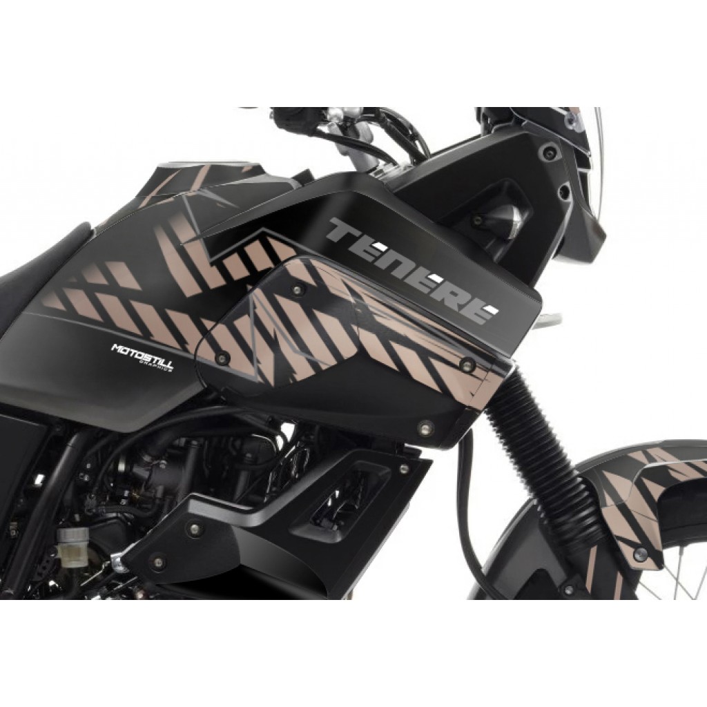 Yamaha Tenere 660 XT Graphic Set - Decal  Kit  Yamaha Tenere 660 XT Graphic Set - Decal  Kit
