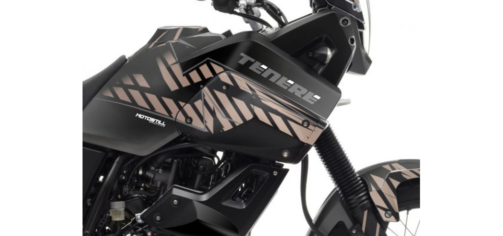 Yamaha Tenere 660 XT Graphic Set - Decal  Kit  Yamaha Tenere 660 XT Graphic Set - Decal  Kit