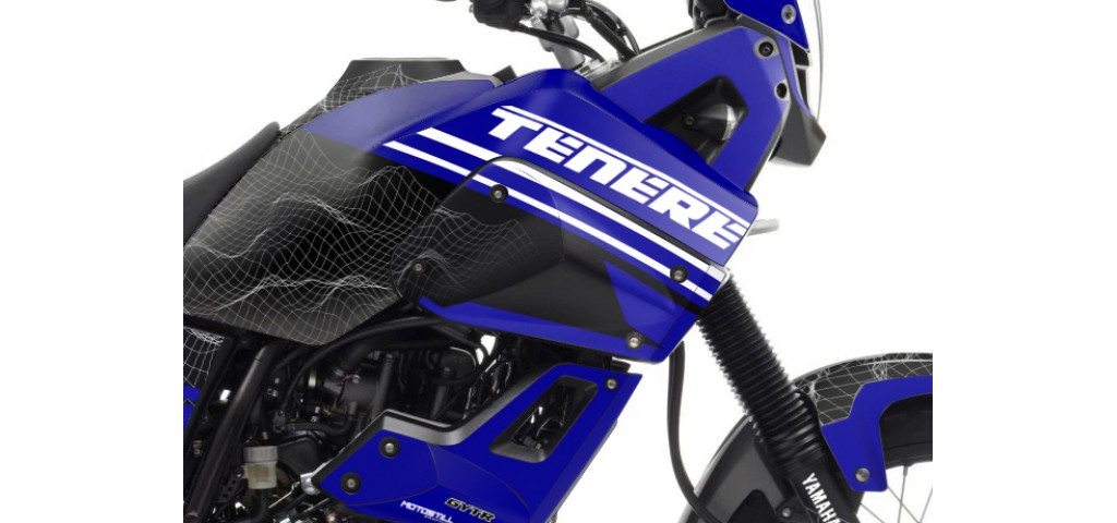 Yamaha Tenere 660 XT Graphic Set - Decal  Kit  Yamaha Tenere 660 XT Graphic Set - Decal  Kit