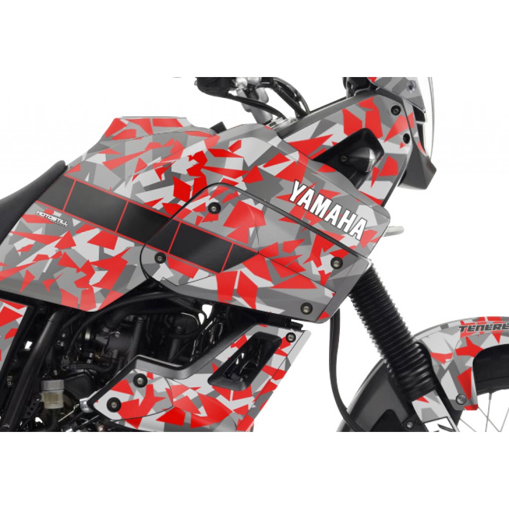 Yamaha Tenere 660 XT Graphic Set - Decal  Kit  Yamaha Tenere 660 XT Graphic Set - Decal  Kit