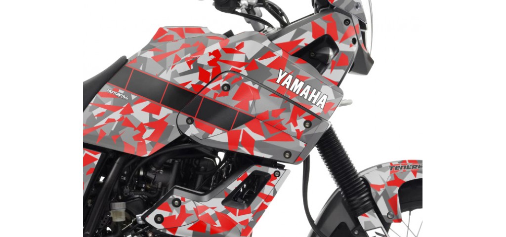 Yamaha Tenere 660 XT Graphic Set - Decal  Kit  Yamaha Tenere 660 XT Graphic Set - Decal  Kit