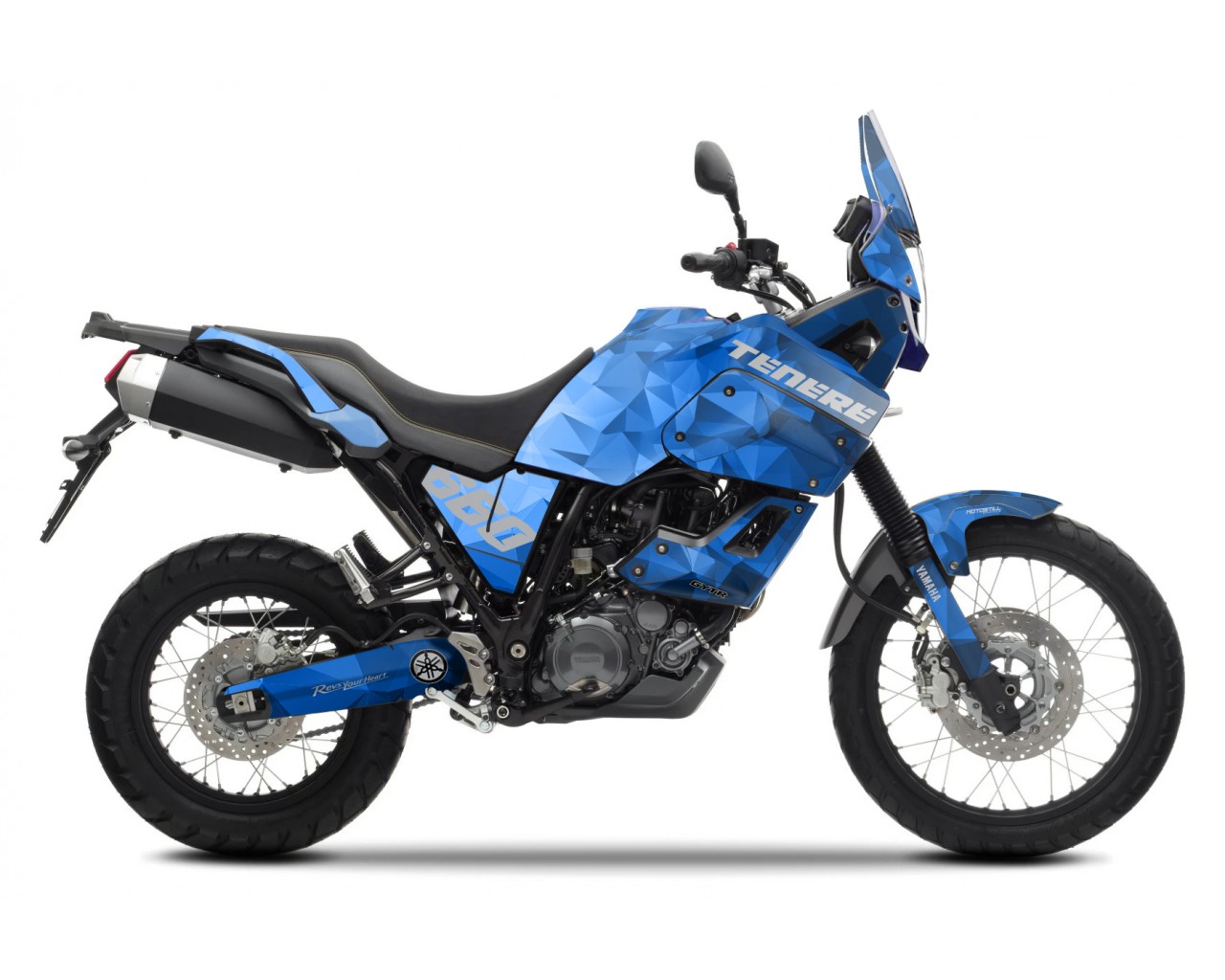 Yamaha Tenere 660 XT Graphic Set - Decal  Kit  Yamaha Tenere 660 XT Graphic Set - Decal  Kit