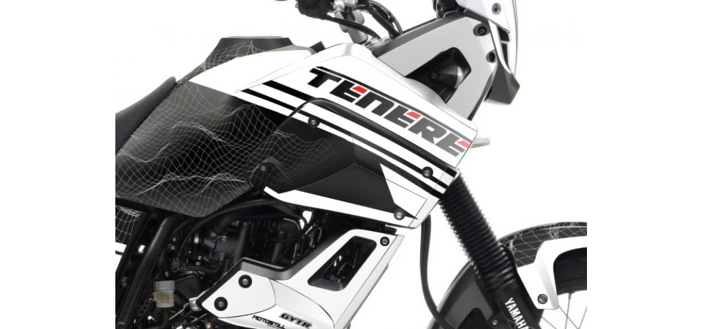 Yamaha Tenere 660 XT Graphic Set - Decal  Kit  Yamaha Tenere 660 XT Graphic Set - Decal  Kit