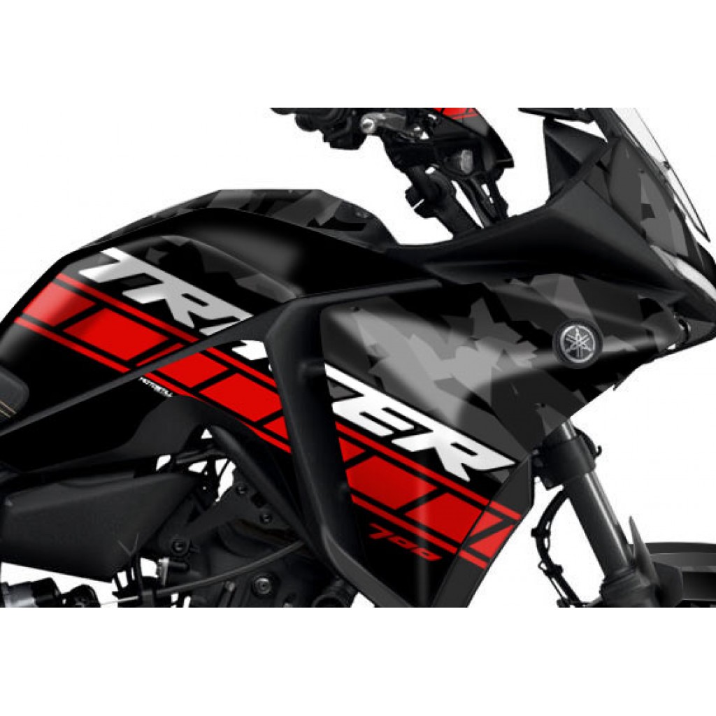 Yamaha Tracer 700 2021 - 2024  Graphic Set - Decal  Kit 
