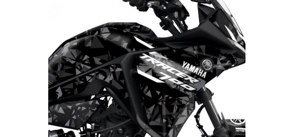 Yamaha Tracer 700 2021 - 2024  Graphic Set - Decal  Kit 