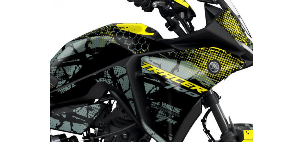 Yamaha Tracer 700 2021 - 2024  Graphic Set - Decal  Kit 