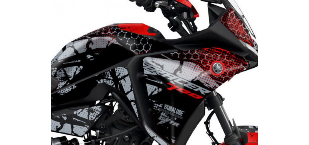 Yamaha Tracer 700 2021 - 2024  Graphic Set - Decal  Kit 