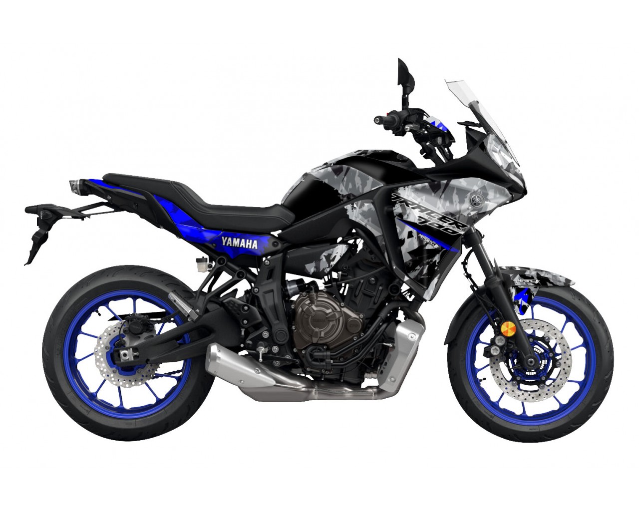 Yamaha Tracer 700 2021 - 2024  Graphic Set - Decal  Kit 