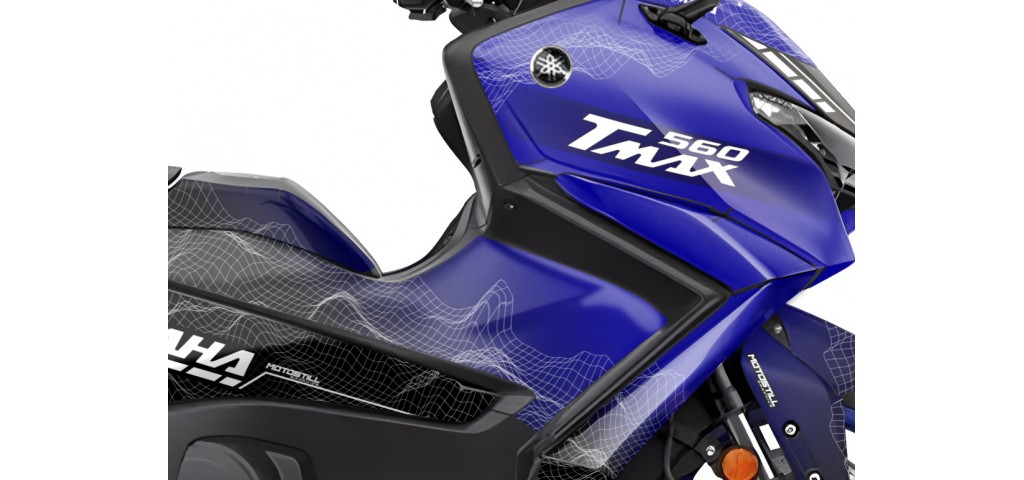 YAMAHA TMAX 560 GRAPHIC SET - DECAL KIT